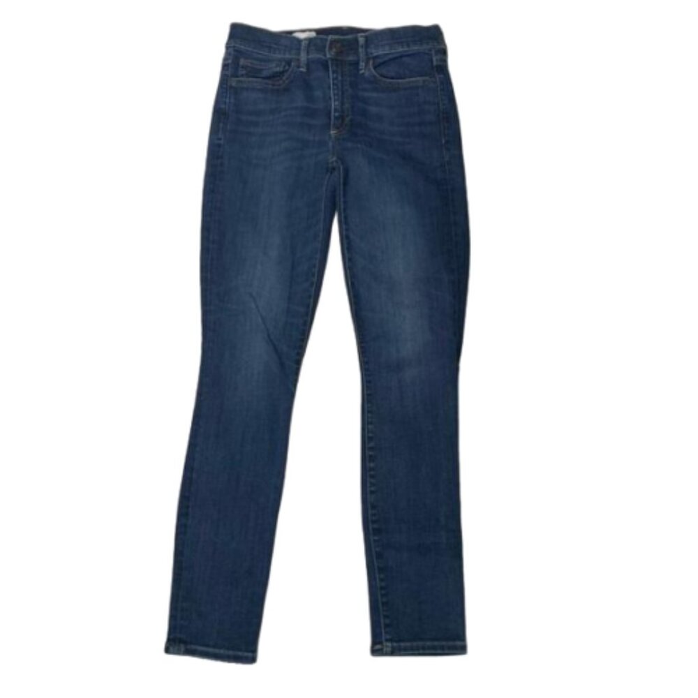 Gap Dark Wash True Skinny Stretch Mid Rise Jeans Size 28 #1066